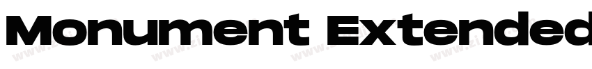 Monument Extended Bo字体转换